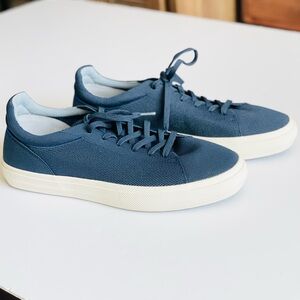 Rothys Men’s SIZE 12 RS02 washable laceup sneakers in blue